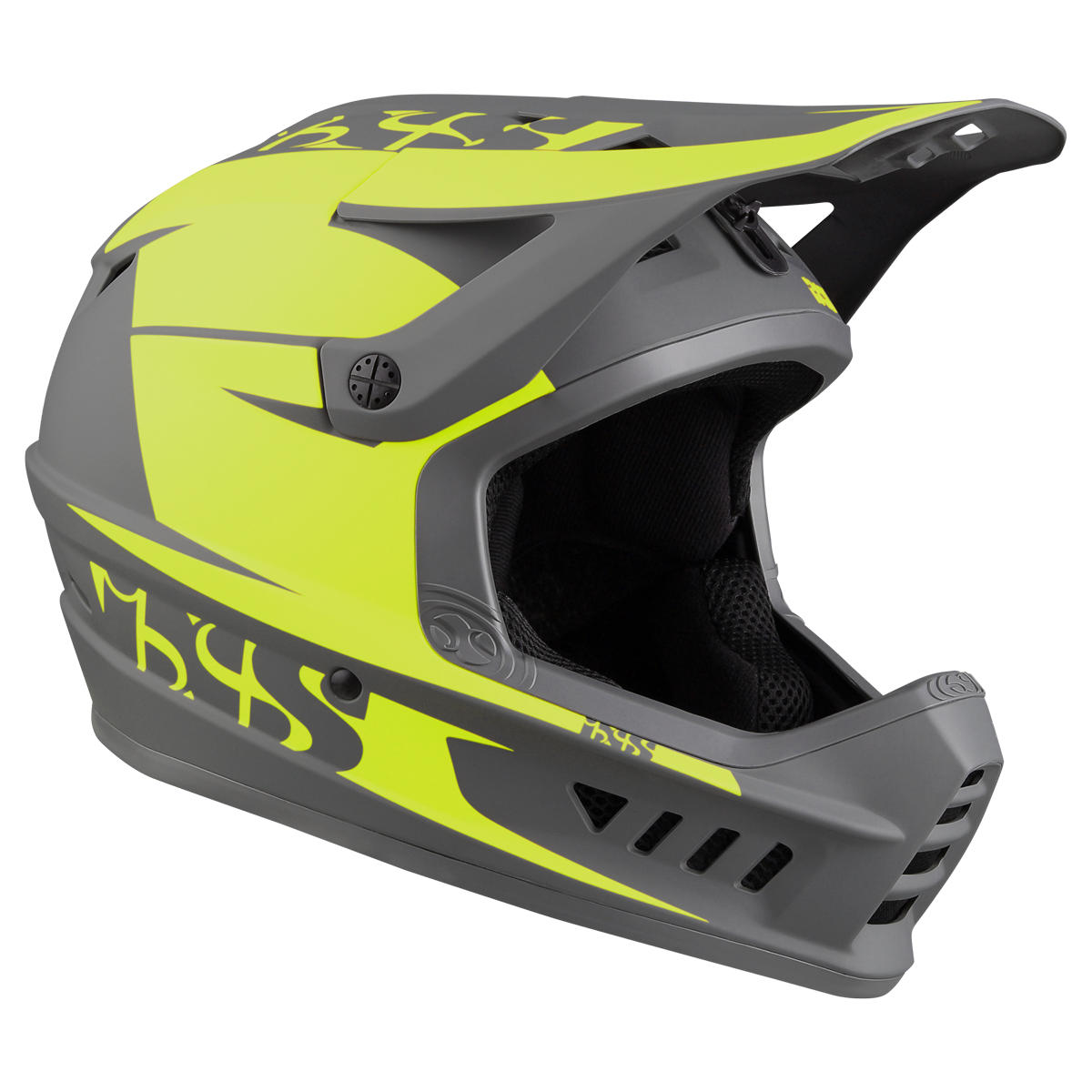 Helmet Xact Evo Lime Graphite Helmets MTB Equipment Bike IXS