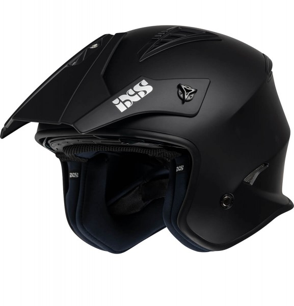 Jet helmet iXS114 3.0 black matt