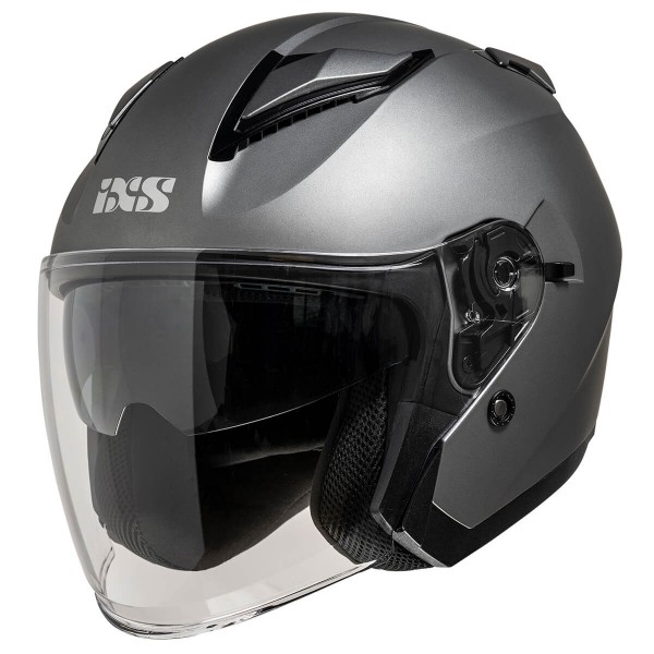 Jet helmet iXS868 SV matt grey