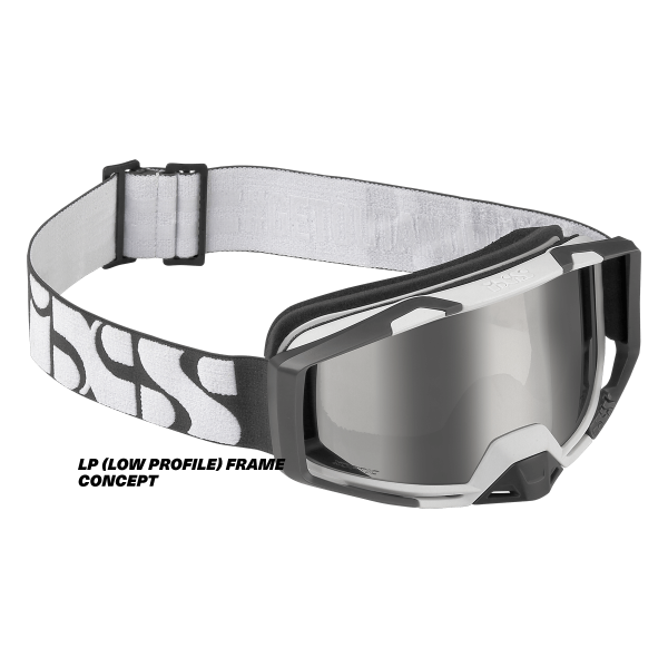 goggle Trigger white / mirror silver