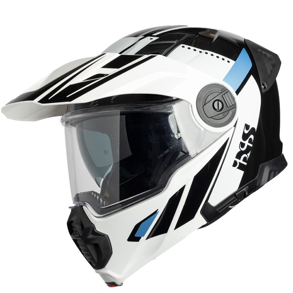 Flip-Up helmet Venture 1.0 black-white-antracite