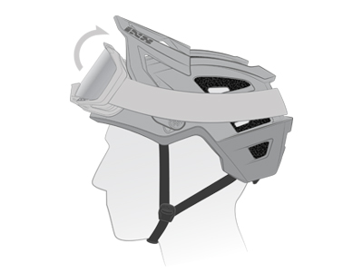 iXS 3-Level Visor adjustment