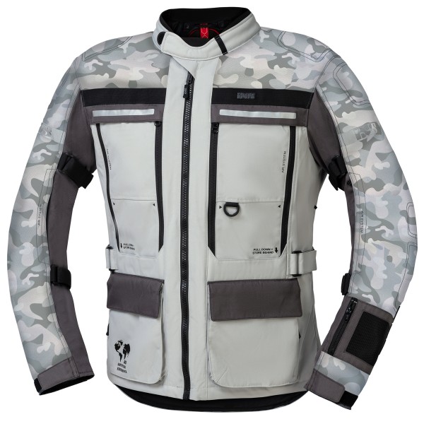 Tour Jacket Montevideo-Air 3.0 camouflage-light grey