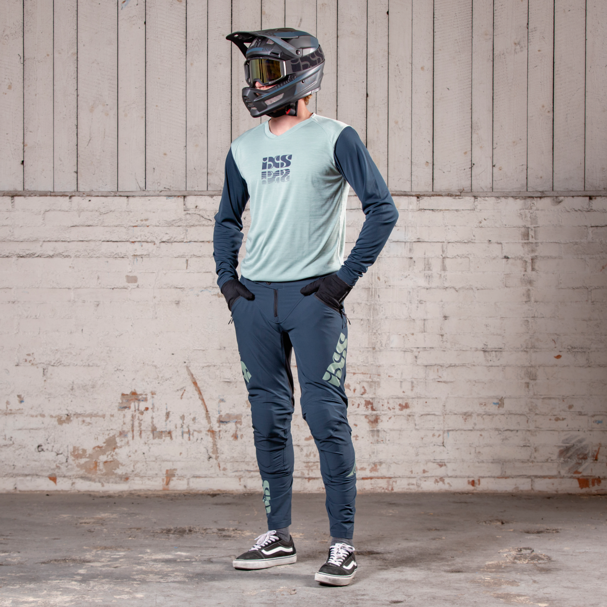 Trigger X long sleeve jersey jade-marine | Jerseys | Sale