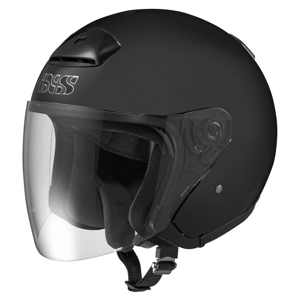 Jet helmet HX 118 black mat