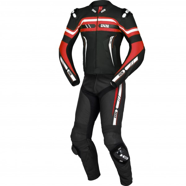 Sports LD Suit RS-700 2pc black-red-white