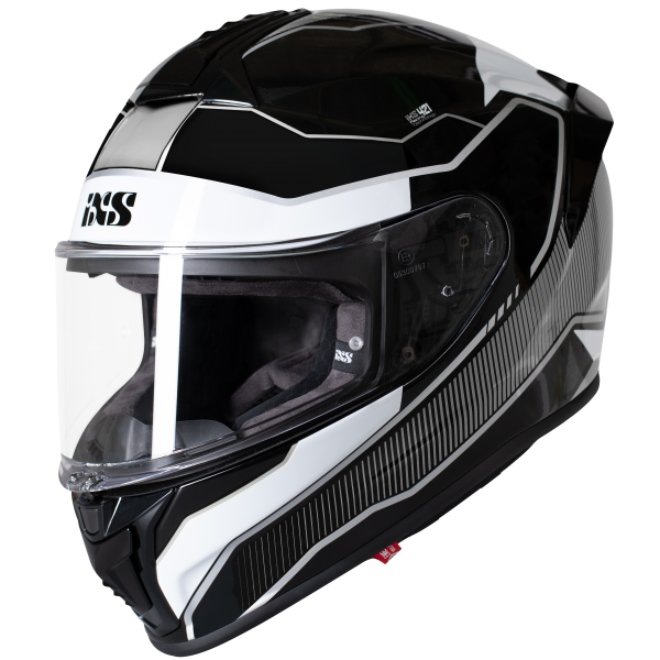 Full-face helmet iXS421 FG 2.1 black-white-grey