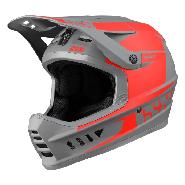 Helm Xact Evo rot-graphite