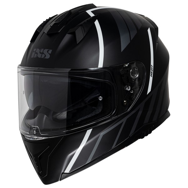 Full Face Helmet iXS217 2.0 black matt-white