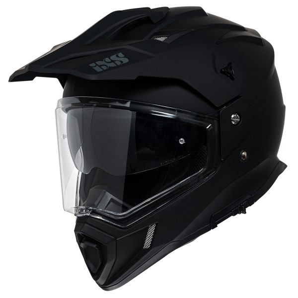 Enduro Helm iXS209 1.0 schwarz matt