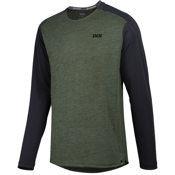 Flow X Long Sleeve Jersey olive-solid black