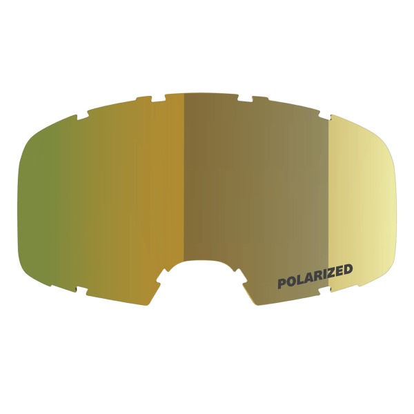 Polarized lens gold mirror