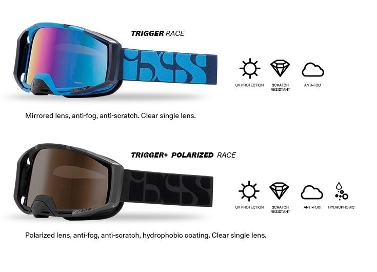iXS Trigger Goggle Mirror Crossbrille DH Downhill MX FR Freeride Trail Motocross 