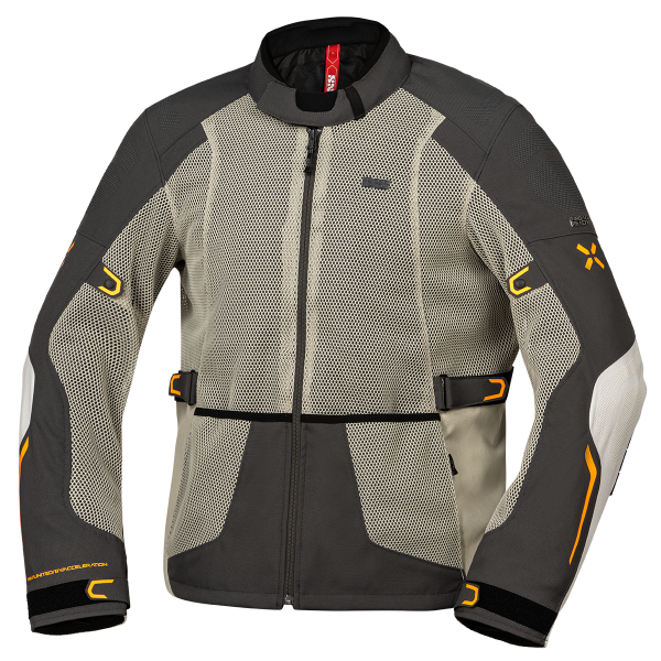 Tourster-BigAir 1.0 Jacke steingrau-dunkelgrau-orange