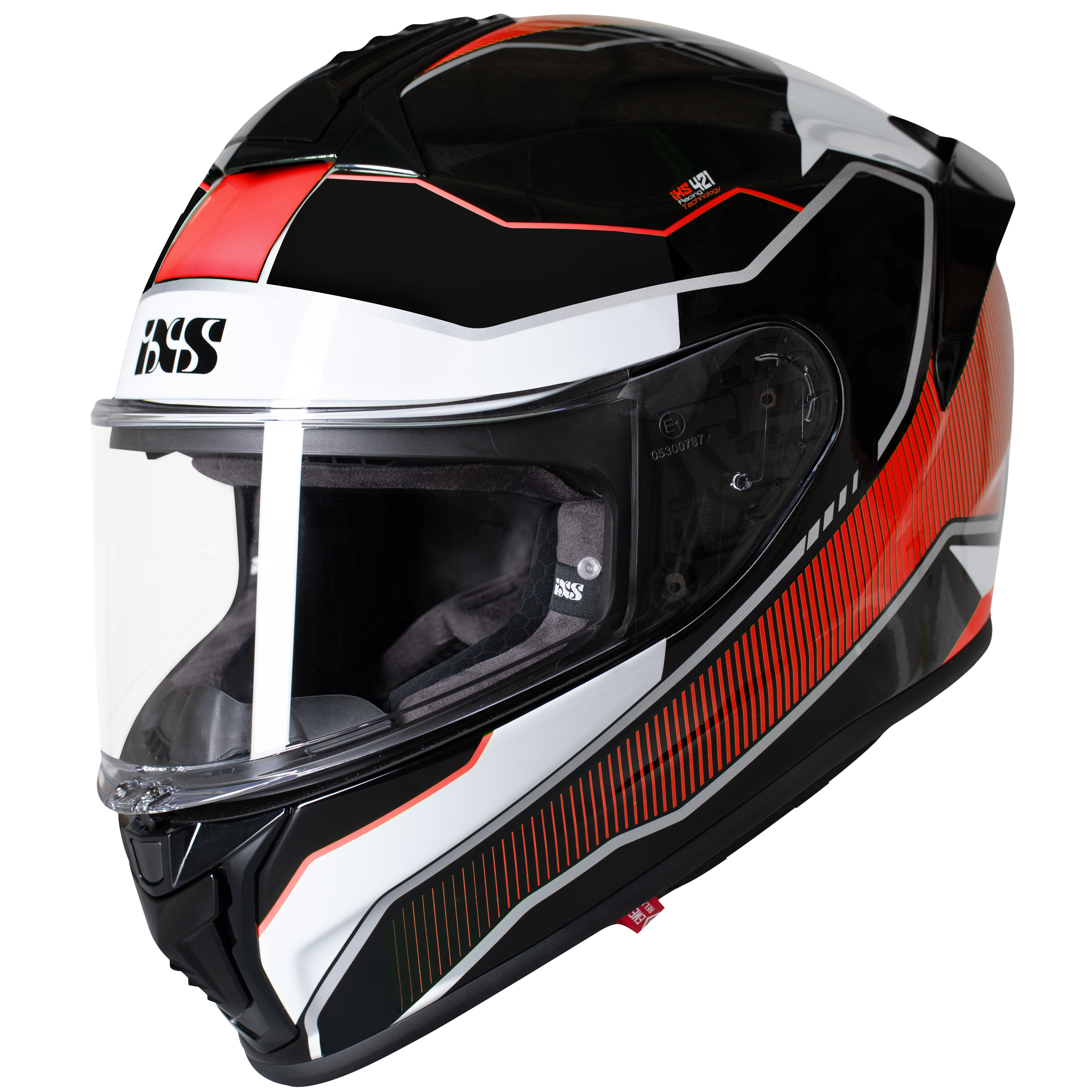 IXS HX 1000 Fork Matt Black Orange Motorcycle Helmet Motorbike Fullface Race J&S
