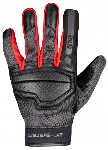 Classic Glove Evo-Air black-dark grey-red