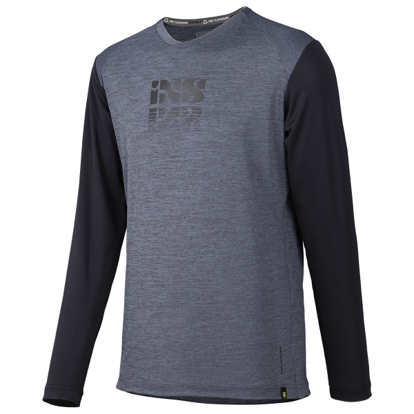 Trigger X long sleeve jersey graphite-solid black