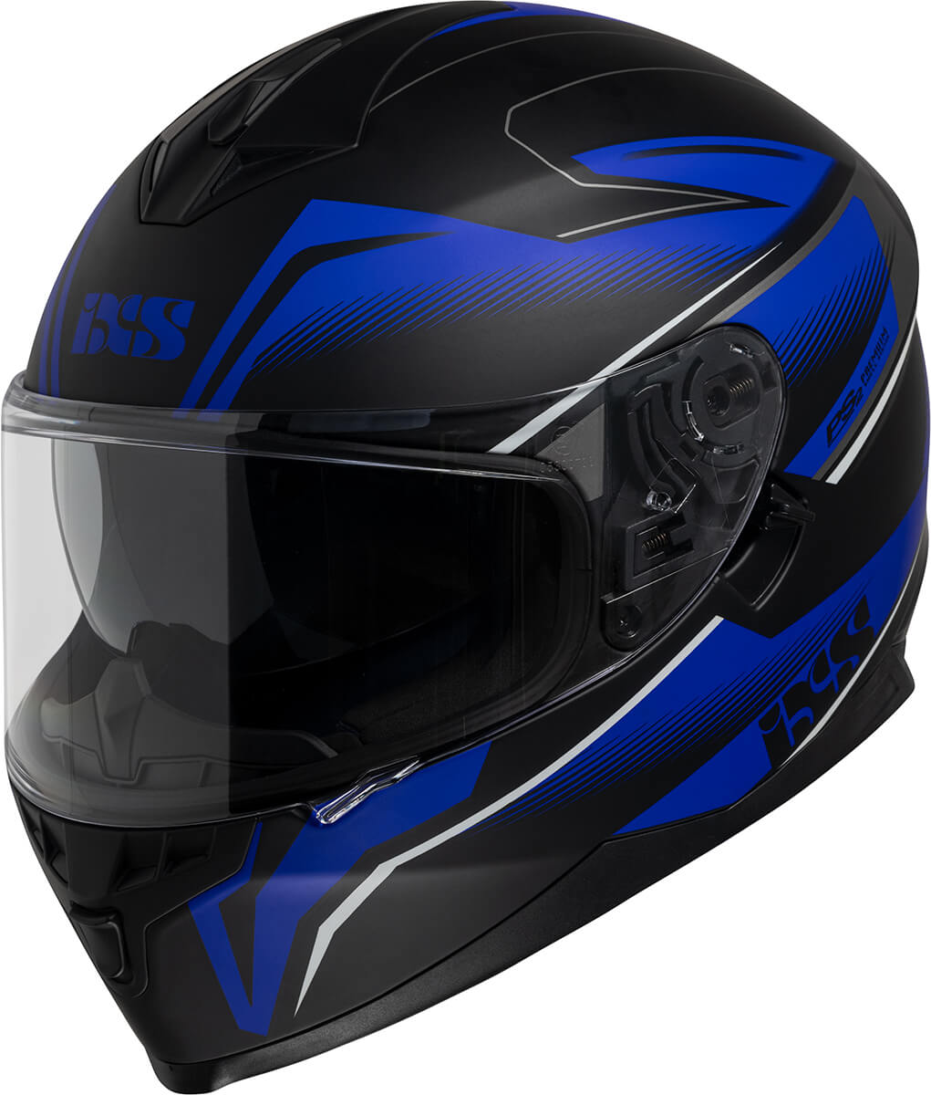 Integralhelm iXS1100 2.3 schwarz matt-blau | Integralhelme