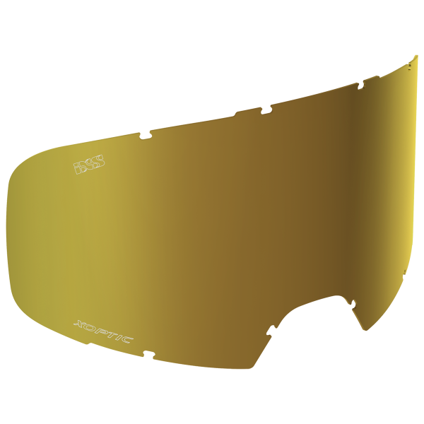 injected single mirror lens (smoke) gold low profile