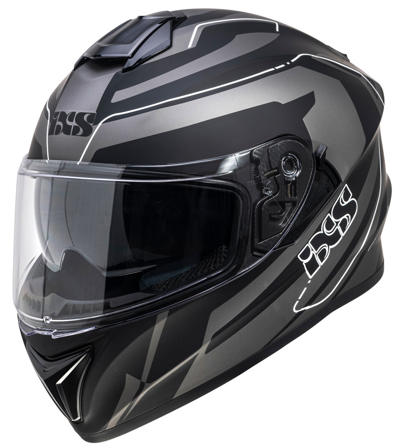 Full Face Helmet iXS216 2.2 grey-black-white | Full-Face Helmets ...