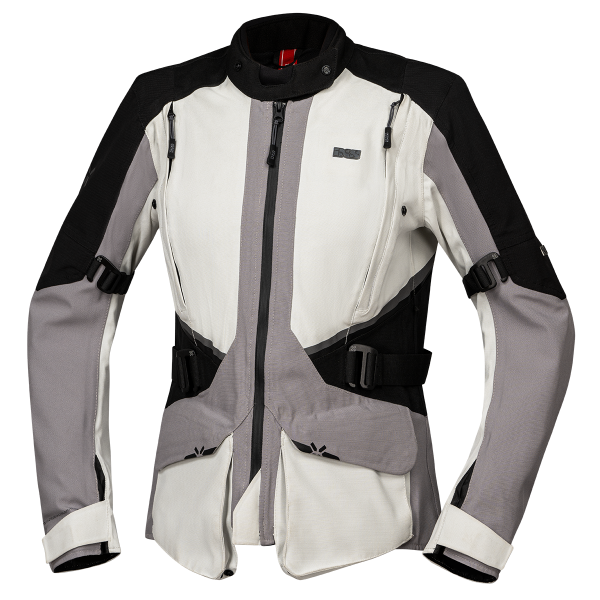 Damen Tourster-STX 1.0 Laminatjacke hellgrau-grau