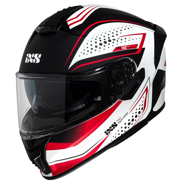 Full Face Helmet iXS422 FG 2.1 matt black-red