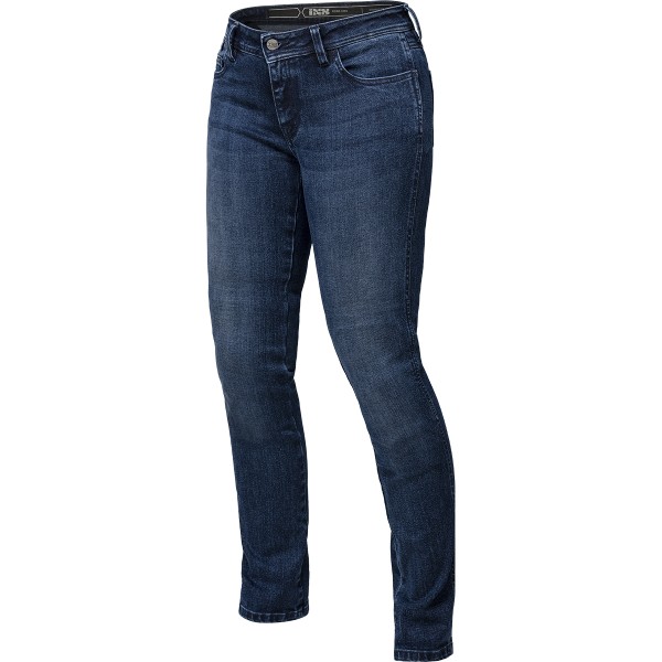 Classic AR Damen Jeans 1L straight blau